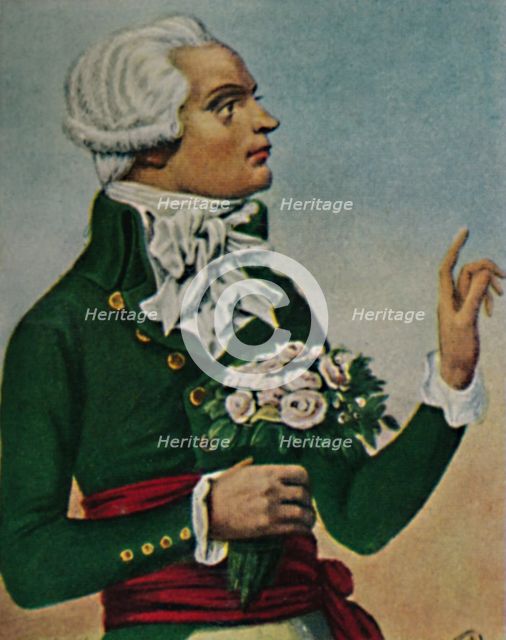 'Robespierre 1757-1794', 1934. Creator: Unknown.