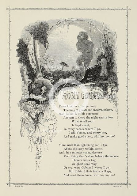 Robin Goodfellow, 1842.  Creator: W. T. Green.