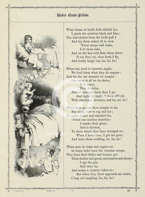Robin Goodfellow; 1842.  Creator: W. T. Green.