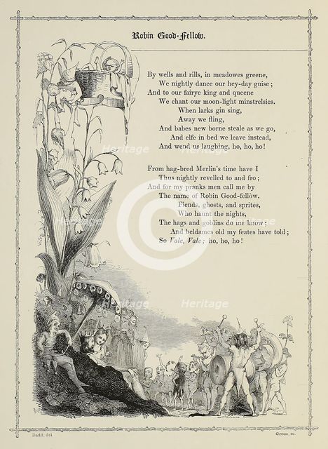 Robin Goodfellow, 1842. Creator: W. T. Green.