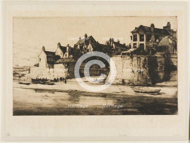 Robin Hood's Bay, 1907. Creator: David Young Cameron.