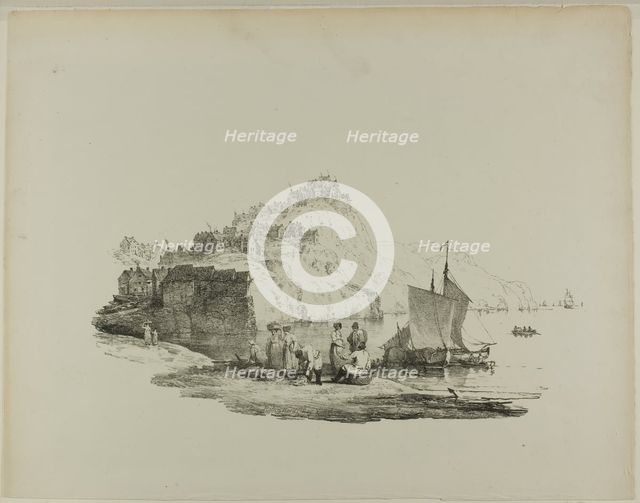 Robin Hood's Bay, Yorkshire, n.d. Creator: Francis Nicholson.