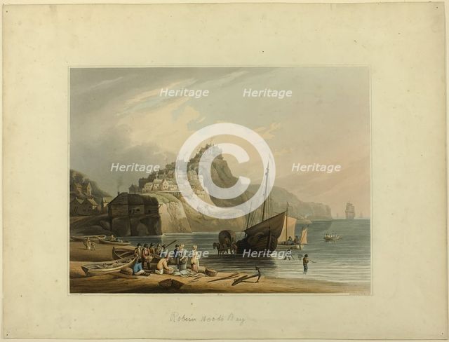 Robin Hood's Bay, n.d. Creator: Francis Nicholson.