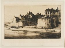 Robin Hood's Bay, 1907. Creator: David Young Cameron