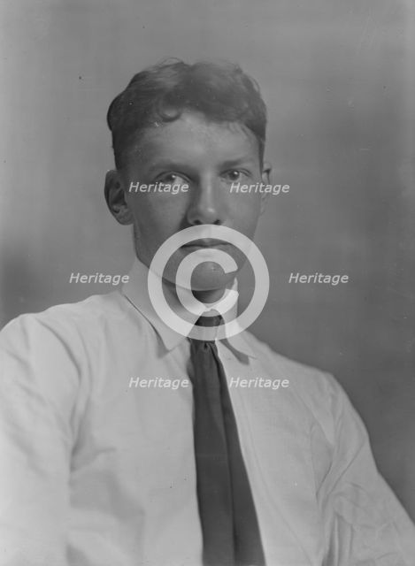 Robin MacKaye, portrait photograph, 1918 Sept. 12. Creator: Arnold Genthe.