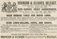 Robinson & Cleaver Linens, 1893