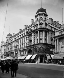 Robinson & Cleaver's department store. Regent Street, Westminster, London, 1921. Artist: Bedford Lemere and Company