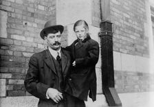 Robt. W. Crellin who rescued little girl, Florence L. Barbour, 1914. Creator: Bain News Service