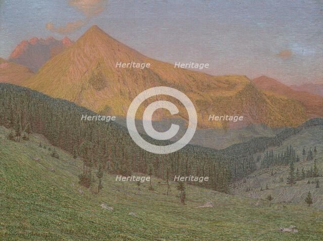 Roc d'Enfer et l'Uble, 1900. Creator: Perrier, Alexandre (1862-1936).