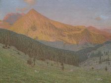 Roc d'Enfer et l'Uble, 1900. Creator: Perrier, Alexandre (1862-1936)