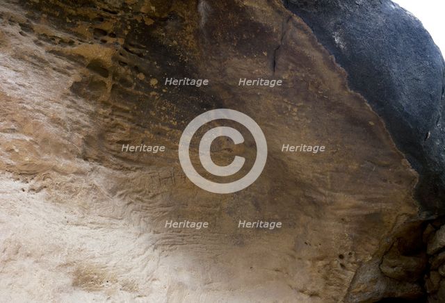 Roca dels Moros, province of Lleida, Spain, 1998. Creator: LTL.