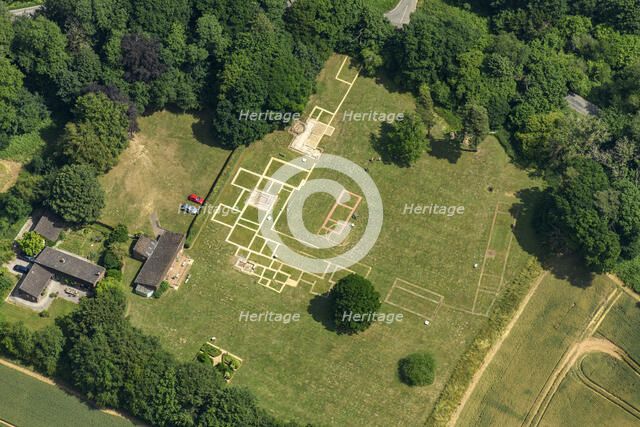 Rockbourne Roman Villa, Hampshire, 2023. Creator: Damian Grady.