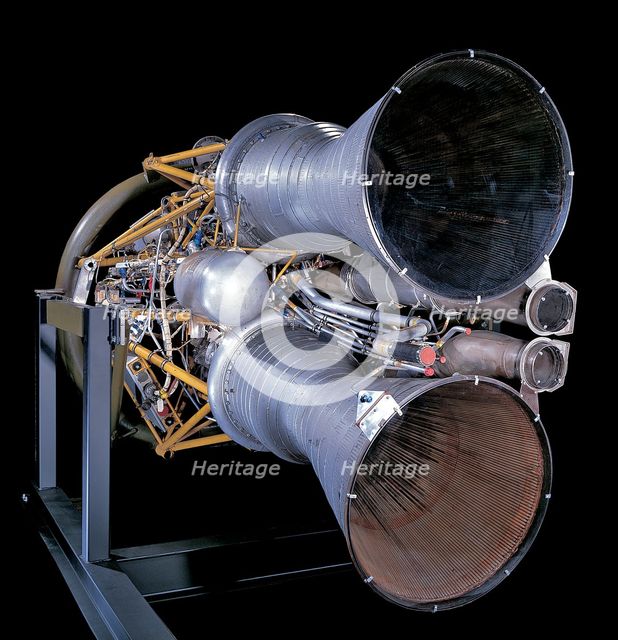 Rocket Engine, Liquid Fuel, Navaho Missile, 1951-1956. Creator: North American Aviation Inc..