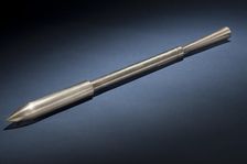 Rocket, Solid Fuel, Smokeless Powder, R.H. Goddard, 1918. Creator: Robert Goddard