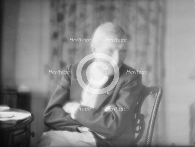 Rockefeller, J.D., Mr., portrait photograph, 1918 Aug. 2. Creator: Arnold Genthe.