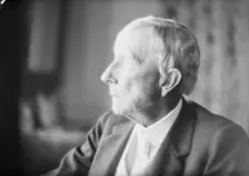 Rockefeller, J.D., Mr., portrait photograph, 1918 Aug. 2. Creator: Arnold Genthe
