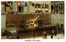 Rockefeller Plaza Center, New Your City, New York, USA, 1956