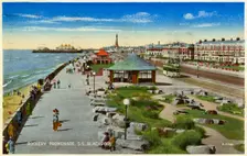 Rockery Promenade, Blackpool, Lancashire, c1940