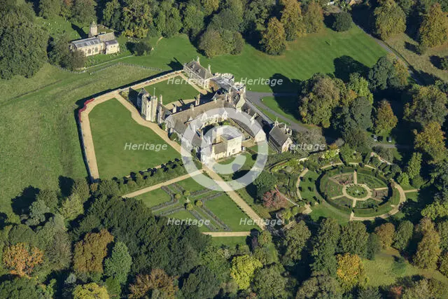 Rockingham Castle, North Northamptonshire, 2024. Creator: Damian Grady.