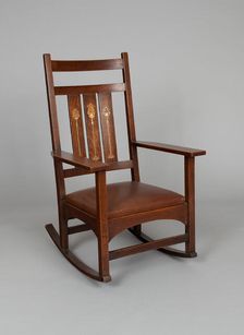 Rocking Chair, 1903. Creator: United Crafts