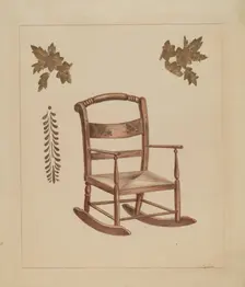 Rocking Chair, 1935/1942. Creator: Charlotte Winter