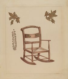 Rocking Chair, 1935/1942. Creator: Charlotte Winter