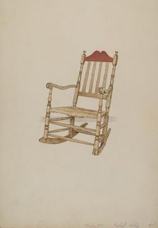 Rocking Chair, 1937. Creator: Henry Murphy