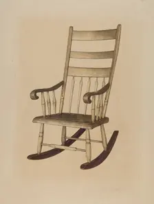 Rocking Chair, 1939. Creator: Raymond Neumann