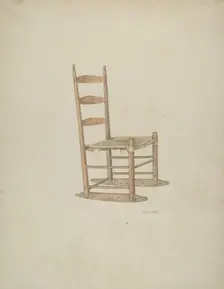 Rocking Chair, 1941. Creator: John Lang