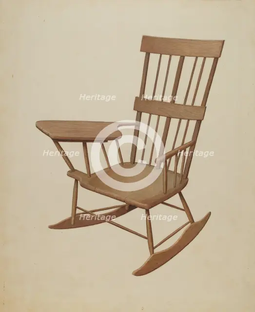 Rocking Chair, 1942. Creator: Josephine Miller.