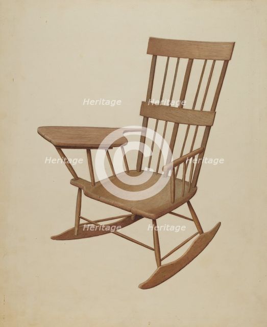 Rocking Chair, 1942. Creator: Josephine Miller.