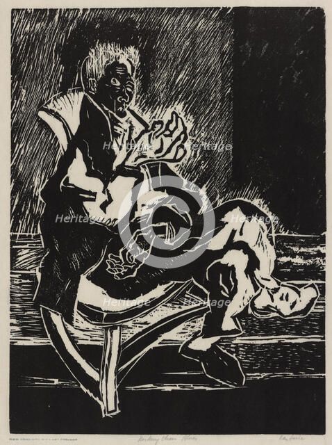 Rocking Chair Blues, ca.1935 - 1943. Creator: Nan Lurie.