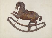 Rocking Horse, 1935/1942. Creator: Lucille Chabot