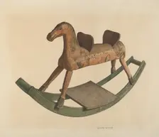Rocking Horse, 1935/1942. Creator: Raymond Neumann