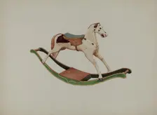 Rocking Horse, c. 1939. Creator: Willard Hazen
