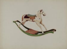 Rocking Horse, c. 1939. Creator: Willard Hazen