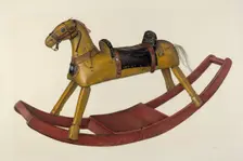 Rocking Horse, c. 1941. Creator: Mina Lowry