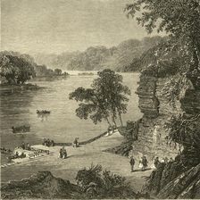 Rockland Landing, on the Schuylkill 1874. Creator: John Filmer