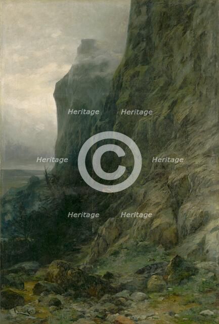 Rocks, 1895. Creator: Ludovit Cordak.