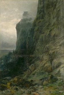 Rocks, 1895. Creator: Ludovit Cordak