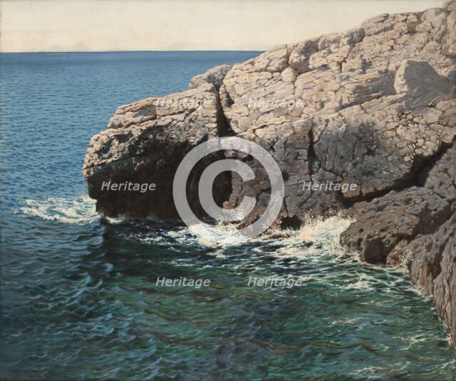 Rocks, 1898. Creator: Henry Brokman.