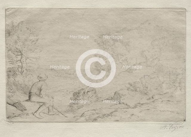 Rocks. Creator: Alphonse Legros (French, 1837-1911).