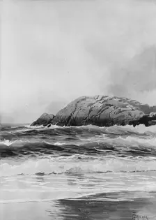 Rocks and Sea, . Creator: Alfred Thompson Bricher
