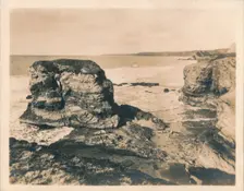 Rocks at Porth - Newquay 1927