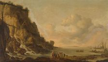 Rocky Coast, 1630-1653. Creator: Simon de Vlieger