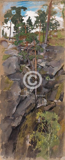 Rocky Forest. Creator: Eero Jarnefelt.