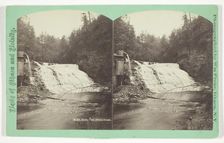 Rocky Fall, Ithaca Gorge, late 19th century. Creator: William Frear