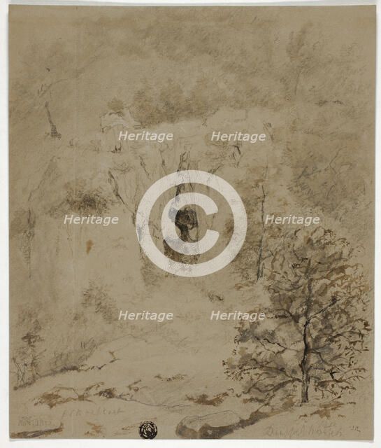 Rocky Landscape, 1832. Creator: Barend Cornelis Koekkoek.
