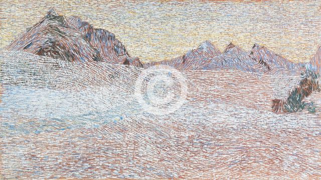 Rocky landscape, 1898-1899.