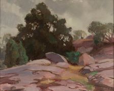 Rocky Landscape, 1937. Creator: Vilho Sjöström